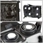 LED DRL Set for GMC Sierra (2007–2014) Smoked Housing Amber Side Lamp
