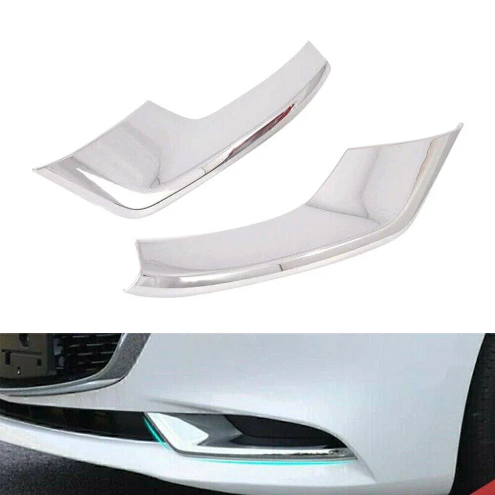 Chrome Front Fog Light Covers for Mazda 3 Sedan (2019-2020)