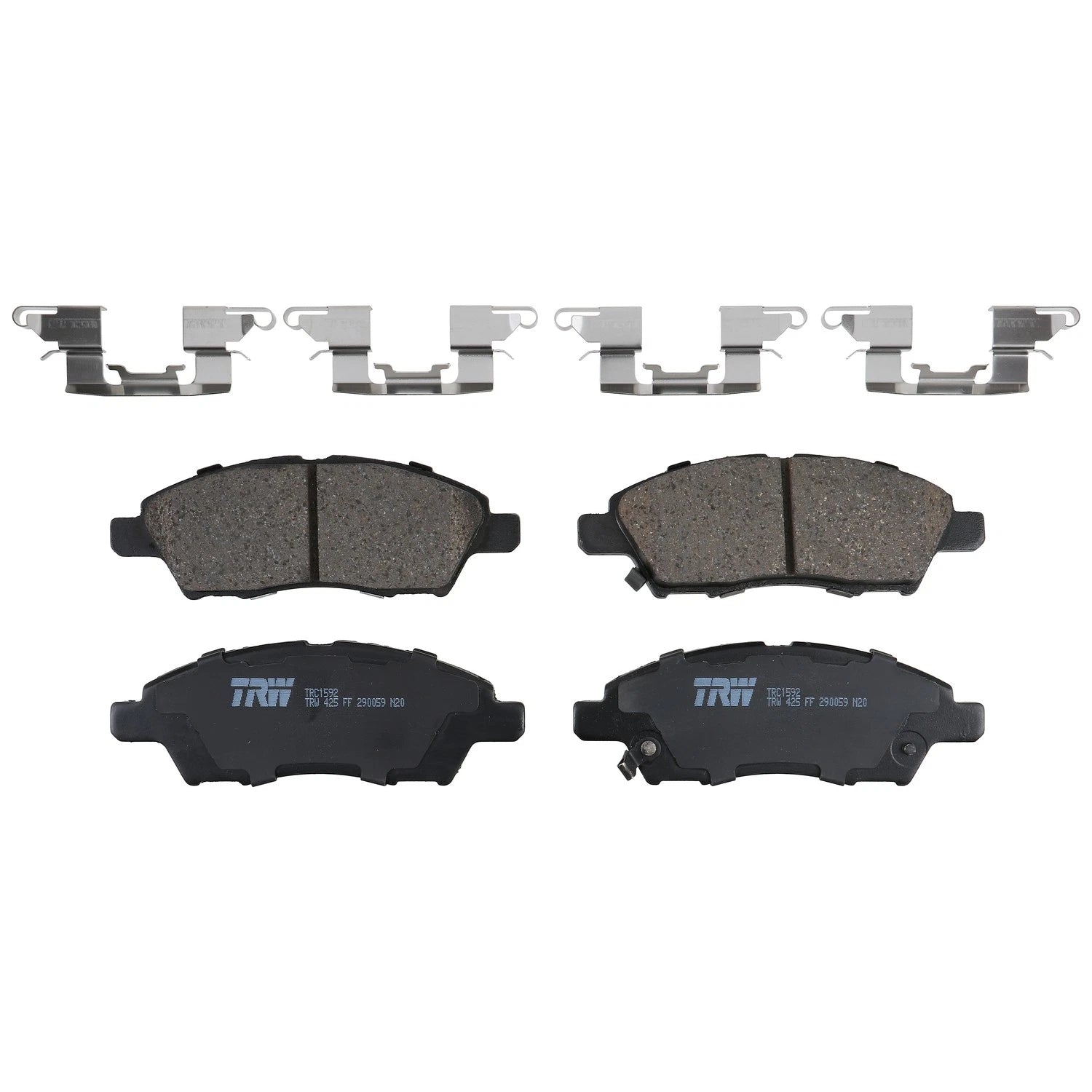 Disc Brake Pad Set for Nissan Versa (2012–2019)