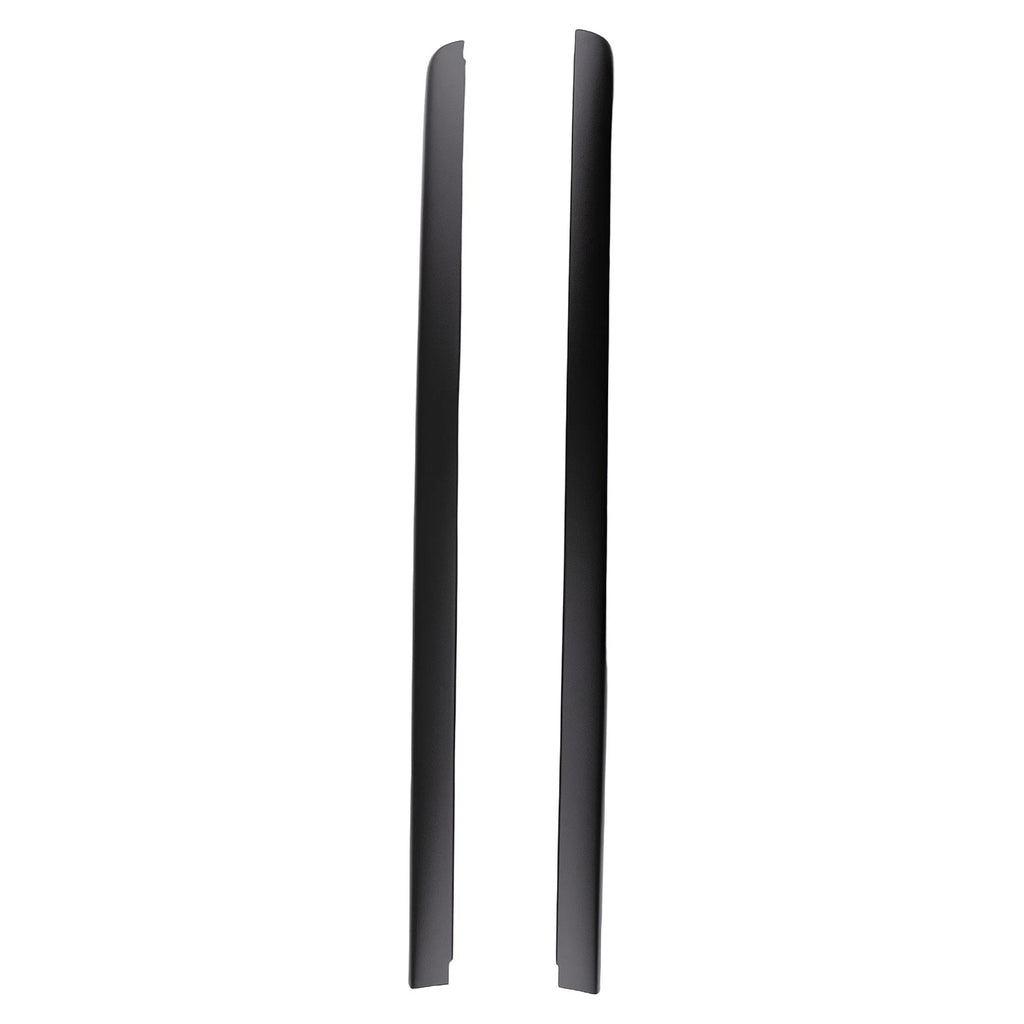 Set of 2 Bed Rail Caps for Chevrolet Silverado GMC Sierra 1500-3500 (1999–2007) Black