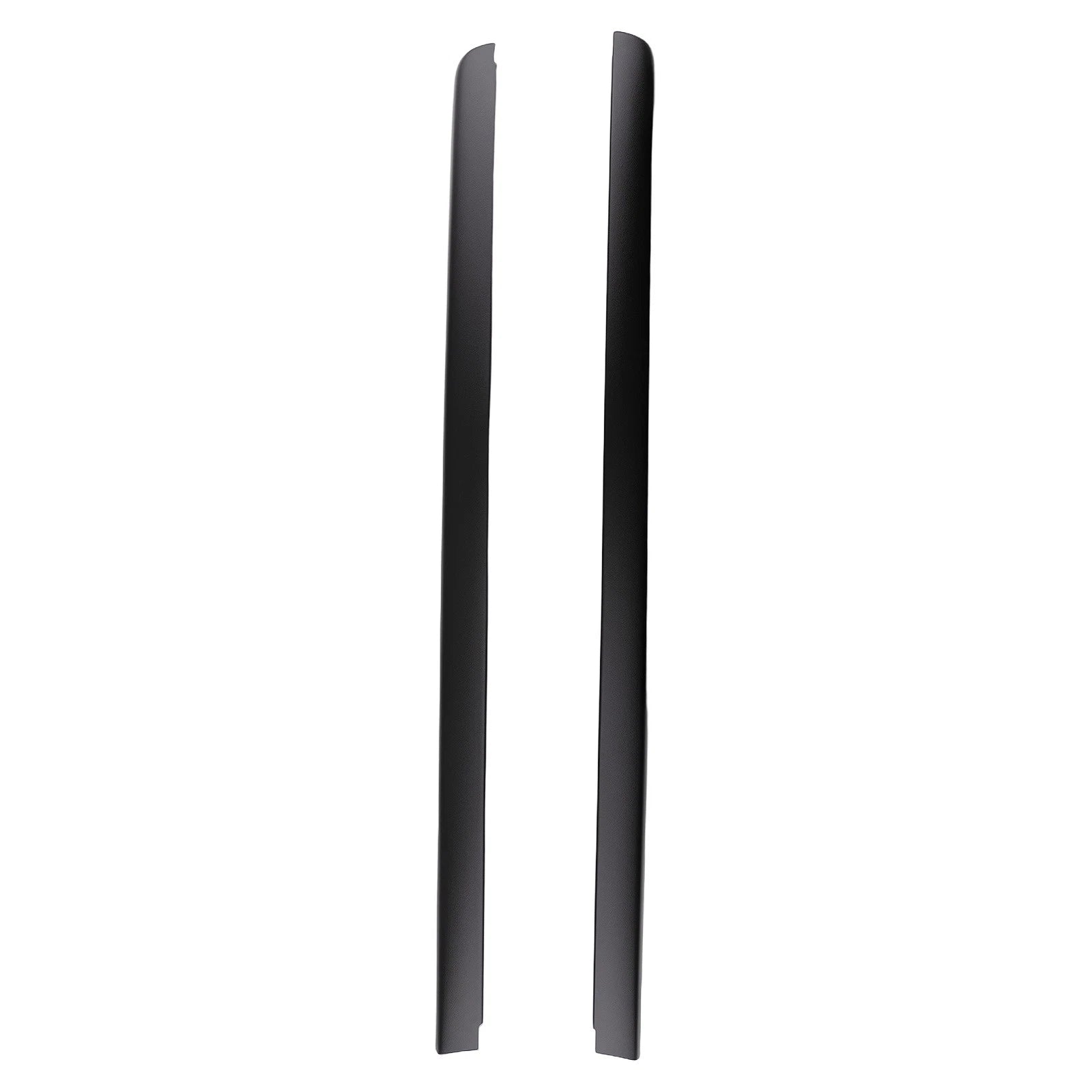 Set of 2 Bed Rail Caps for Chevrolet Silverado GMC Sierra 1500-3500 (1999–2007) Black