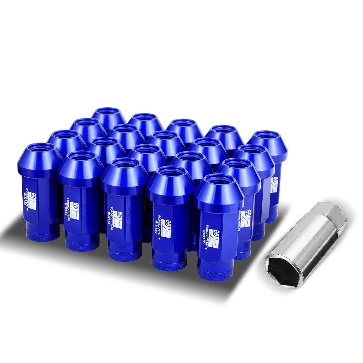 Set of 20 Closed End Lug Nuts M12 X1.5 24mm OD for J2 Engineering