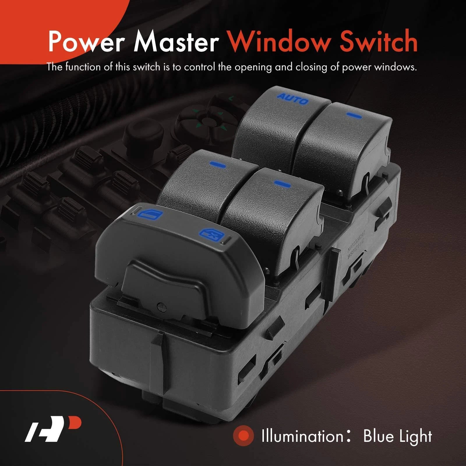 Front Left Power Window Switch for Ford Fusion Mercury Milan (2010-2012)
