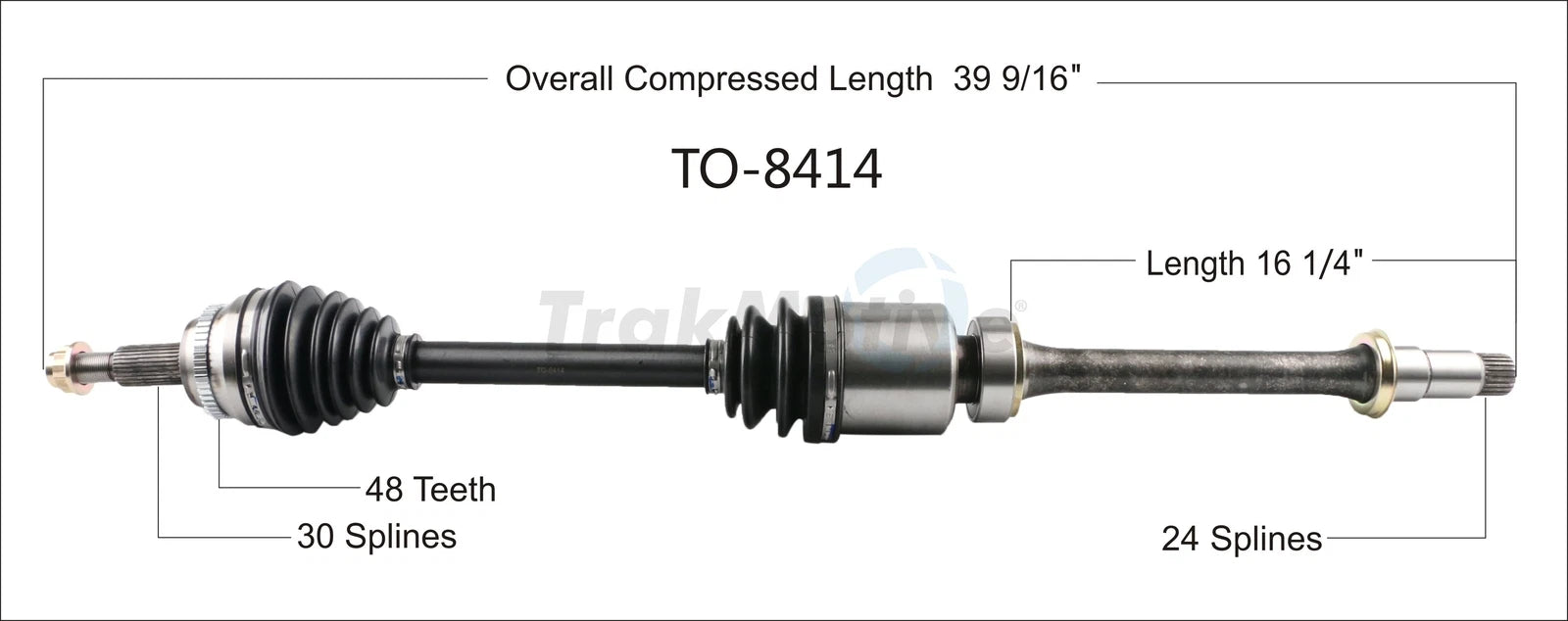 CV Axle Shaft for Lexus RX450h, Toyota Highlander (2006–2020)