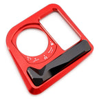 Aluminum Key Cylinder Cover Red for Honda PCX125 PCX160 (2021–2024)