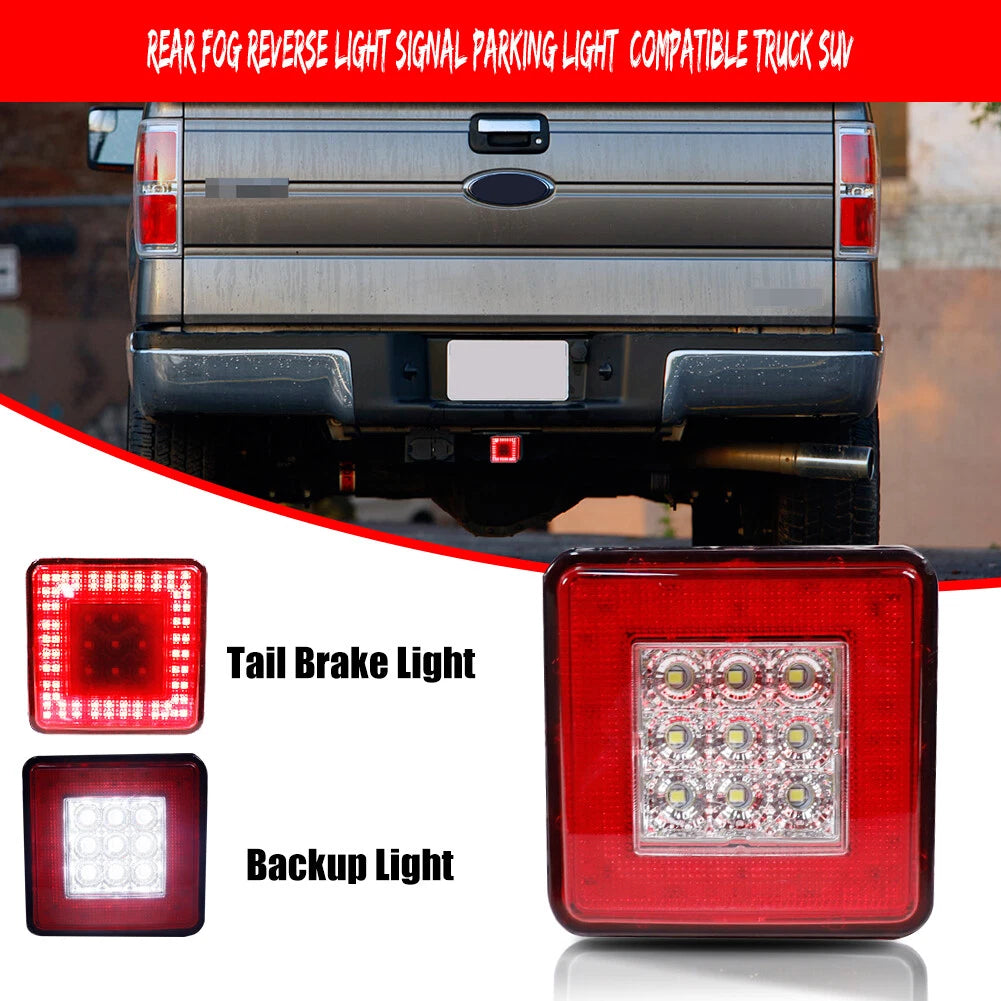 LED Tow Hitch Driving & Brake Lamp for Truck SUV (Fits 2")