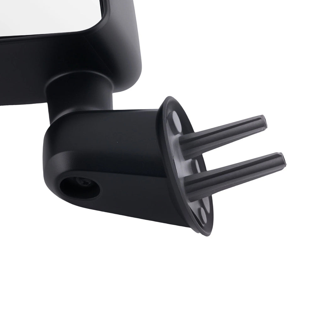 Left Side Mirror Textured Black for Jeep Wrangler JK (2007-2018)