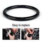 Set of 4 Coolant Hose O-Rings for Ford F-150, Mustang (2011–2018)