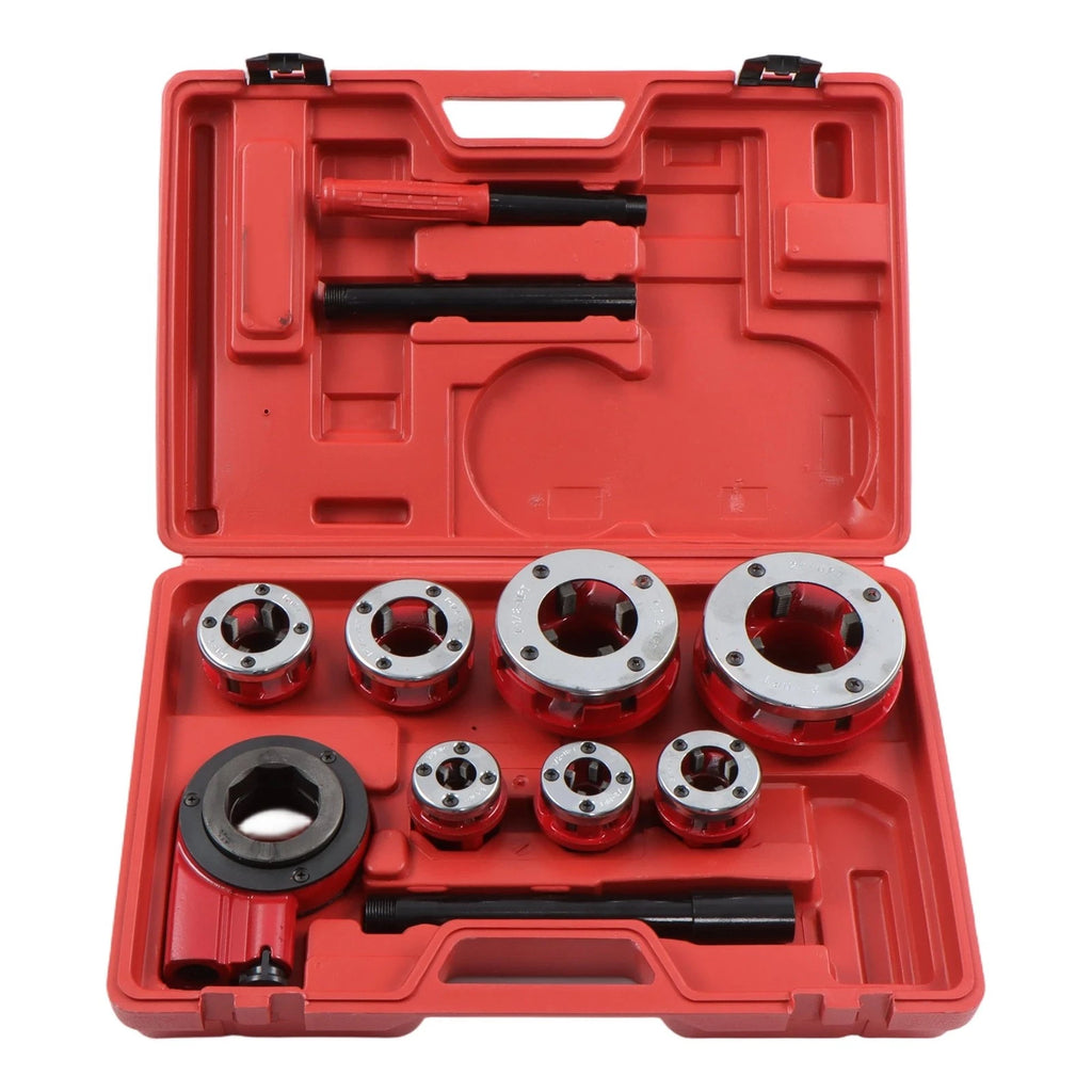 Pipe Threader Set for Multiple Sizes (3/8" to 2")