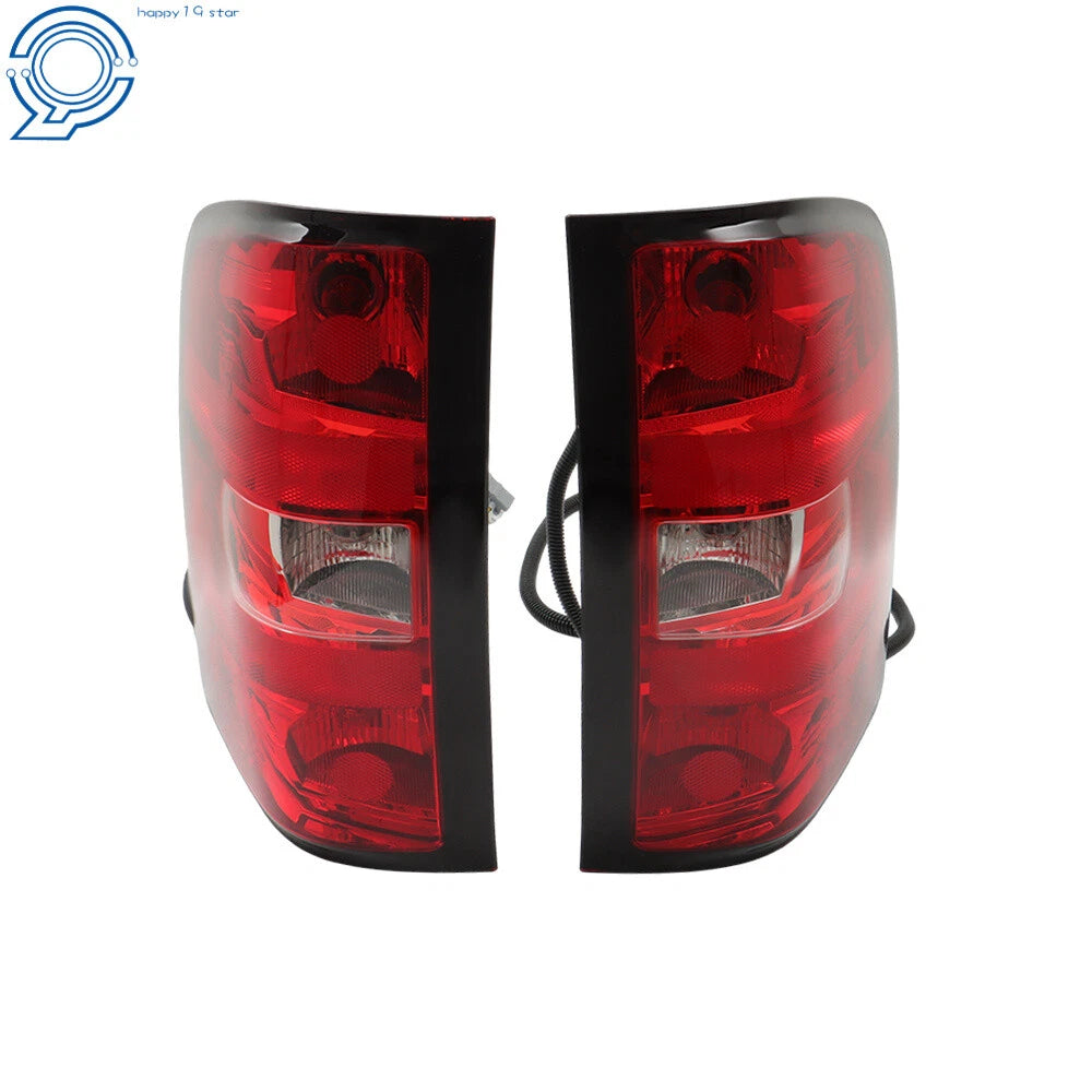Pair Tail Lights for Chevy Silverado 1500 2500 HD (2007-2013)