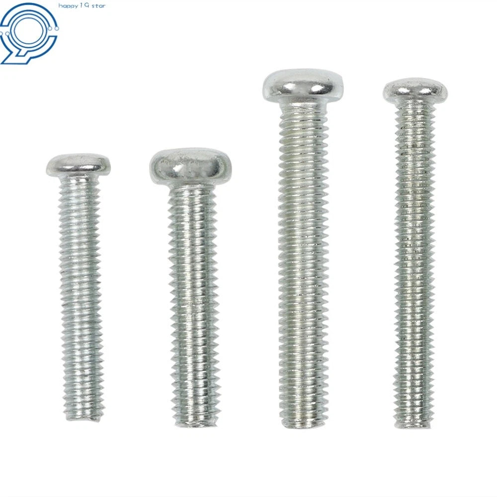 Set of 1112 Metric Machine Screws, Bolts, and Nuts Assortment Kit