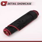 Dashboard Cover Mat for Toyota RAV4 (2019–2021) Sun Protector Black Red