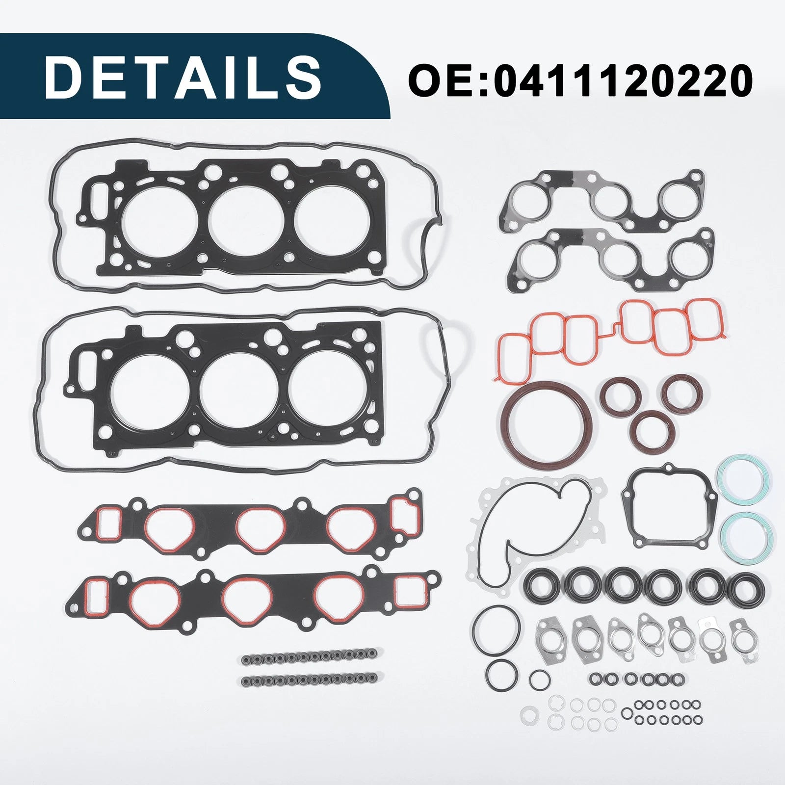 Cylinder Head Gasket Kit No. 0411120220 for Toyota 3MZ (2000–2006)