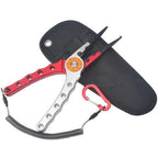7.9" Aluminium Fishing Pliers Hook Remover Line Cutter Fish Grip