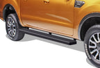 Running Boards for Ford Ranger SuperCrew Cab (2019–2026) - 6 Inch Matte Black