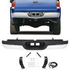 Chrome Rear Step Bumper Assembly for Toyota Tundra (2000–2006)