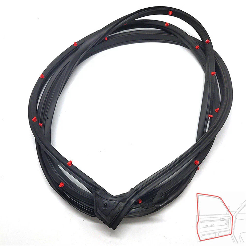 Front Left Door Rubber Moulding Seal for Honda Civic Sedan (2016-2021)