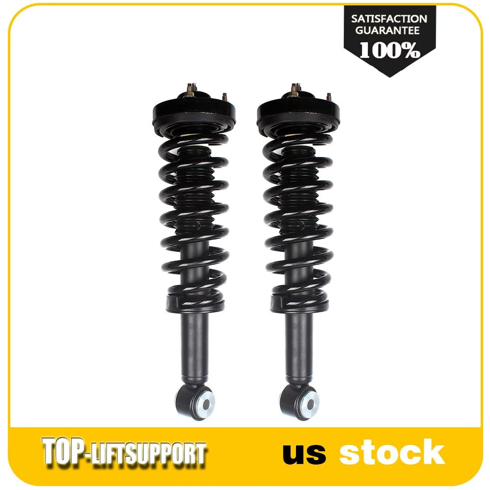 Front Complete Struts and Upper Control Arm for Ford F-150 2WD (2009–2013)