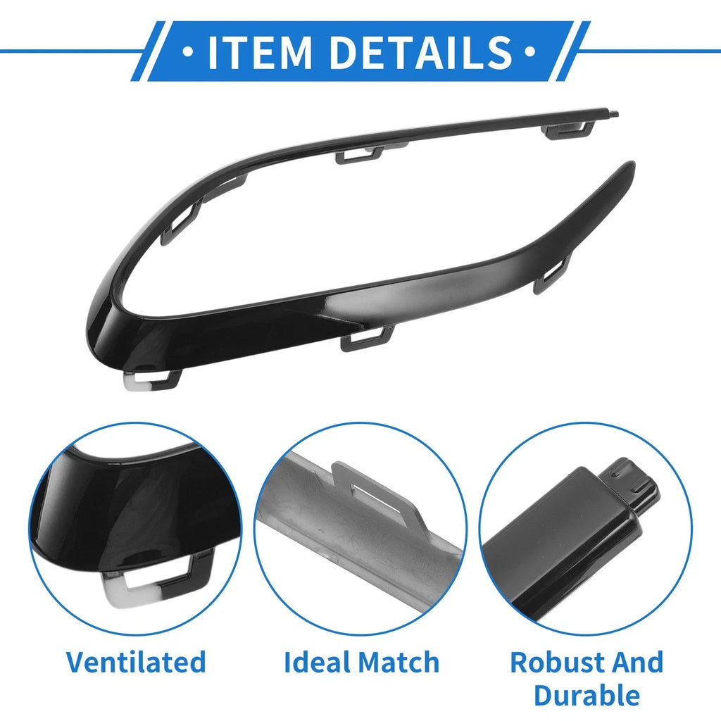 Rear Left Bumper Grille Trim for Mercedes-Benz W118 CLA (2020-2023)