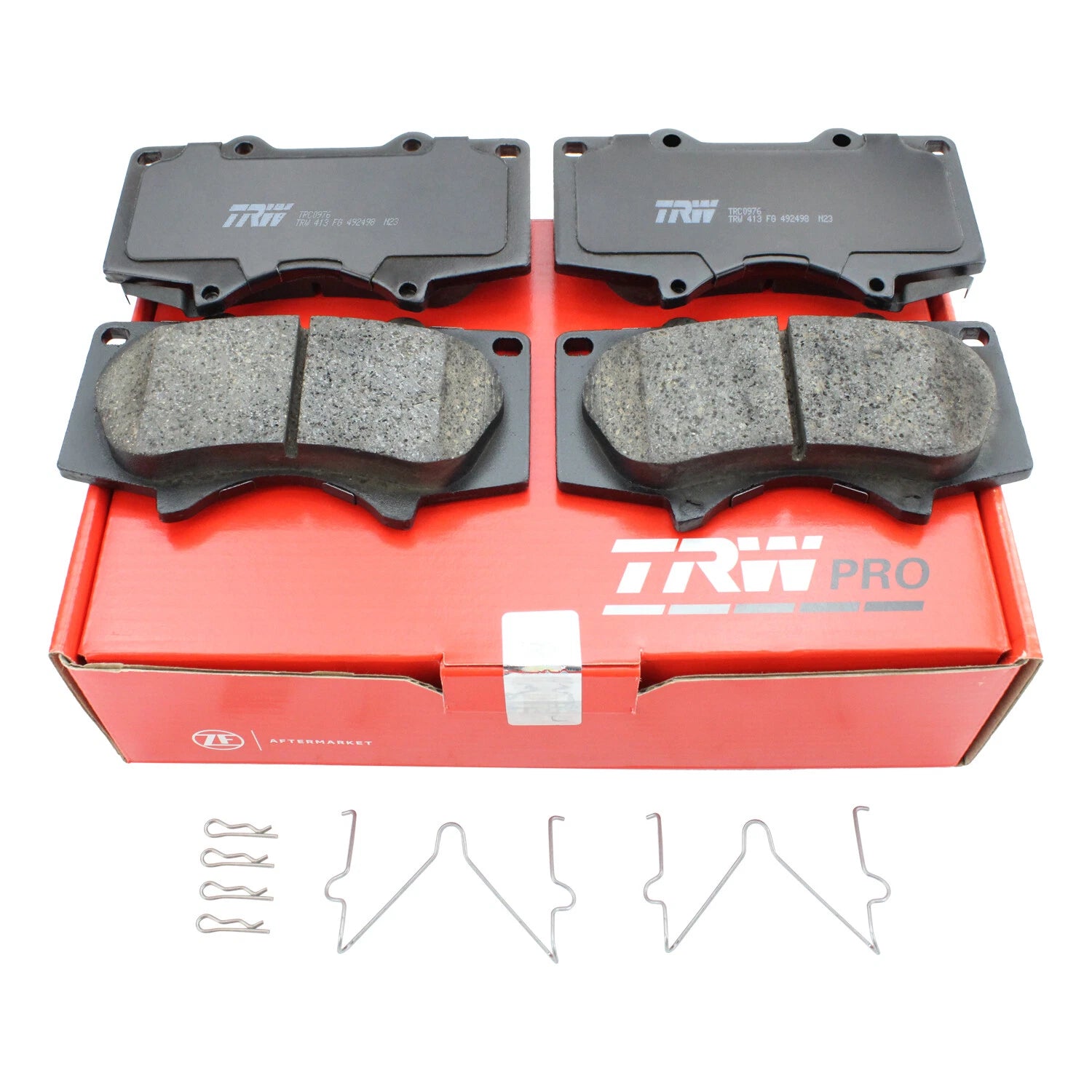 TRW Pro Front Ceramic Brake Pad Set for Toyota GX460 4Runner FJ Cruiser Sequoia Tacoma (2010–2023)
