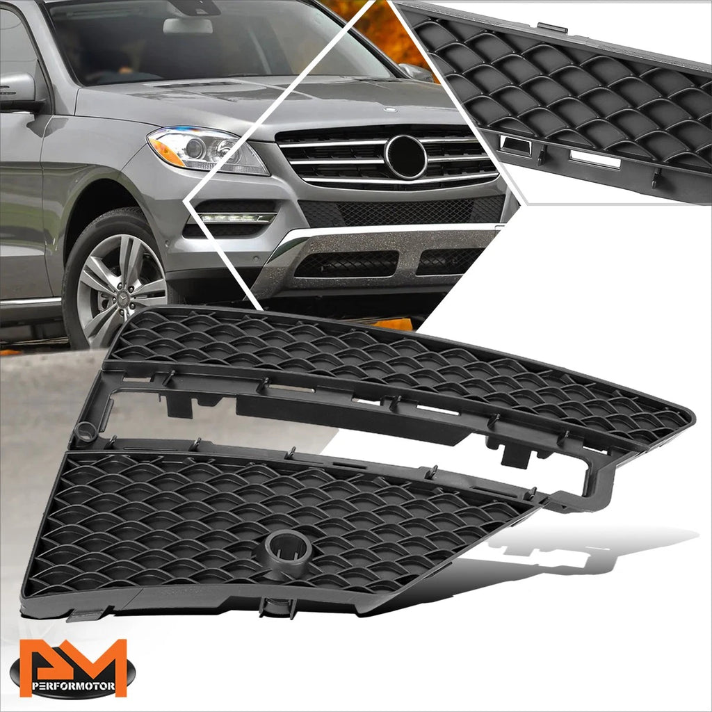 Front RH Outer Fog Light Bezel for Mercedes-Benz ML250 ML350 ML400 ML550 (2012–2015)