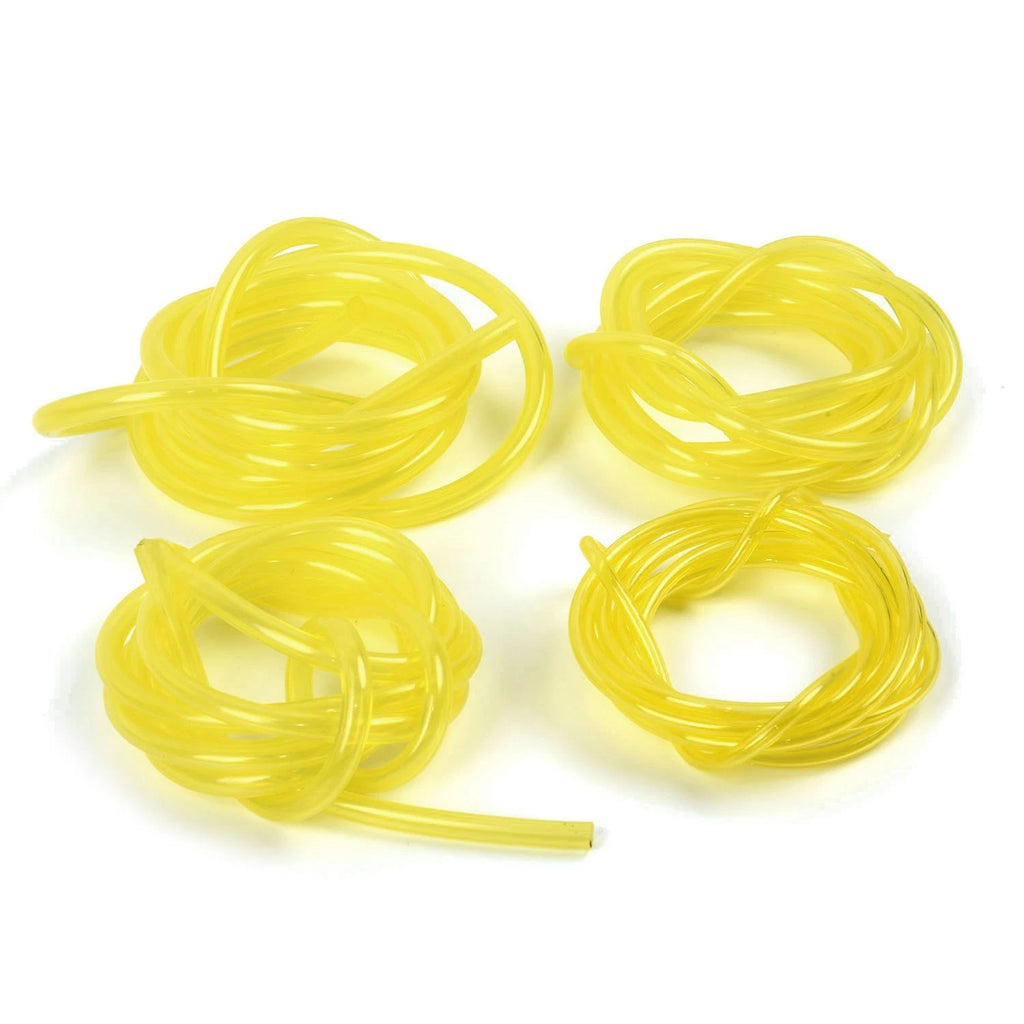 Set of 4 Tygon Fuel Gas Line Hose for Trimmer Chainsaw Blower Tools