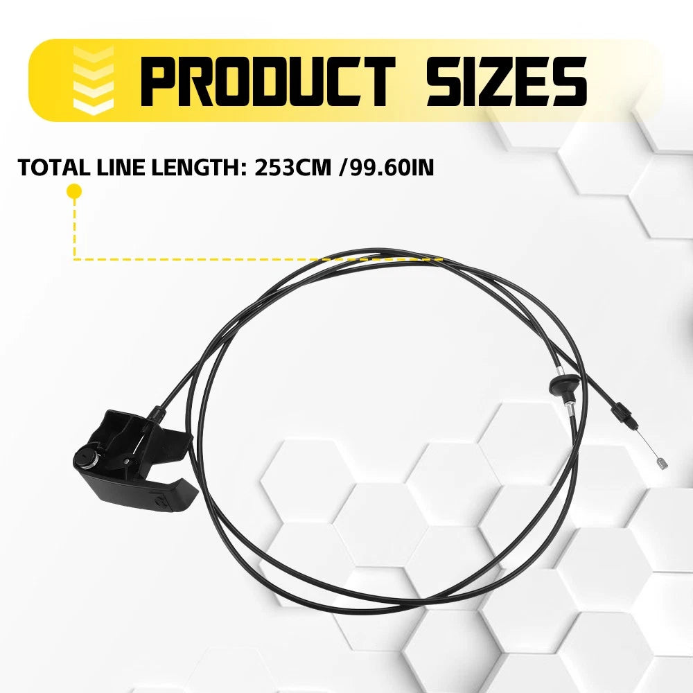 Hood Latch Release Cable for GM Trucks (2007–2014)