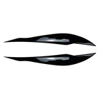 Headlight Eyelid Cover for BMW 3 Series F30 F31 (2013–2018) Glossy Black