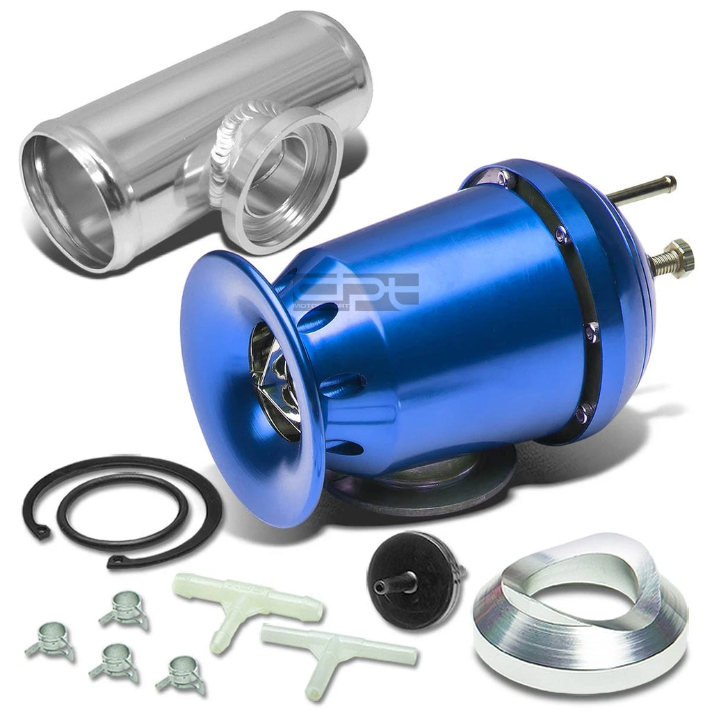 Turbo Charger Blow Off Valve BOV + 2.5" Flange Pipe Kit for T3 (1-30 PSI)