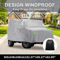 Waterproof Car Cover with Hook for Jimny JB64W/JB74W (385x148x160cm)