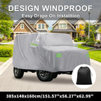 Waterproof Car Cover with Hook for Jimny JB64W/JB74W (385x148x160cm)