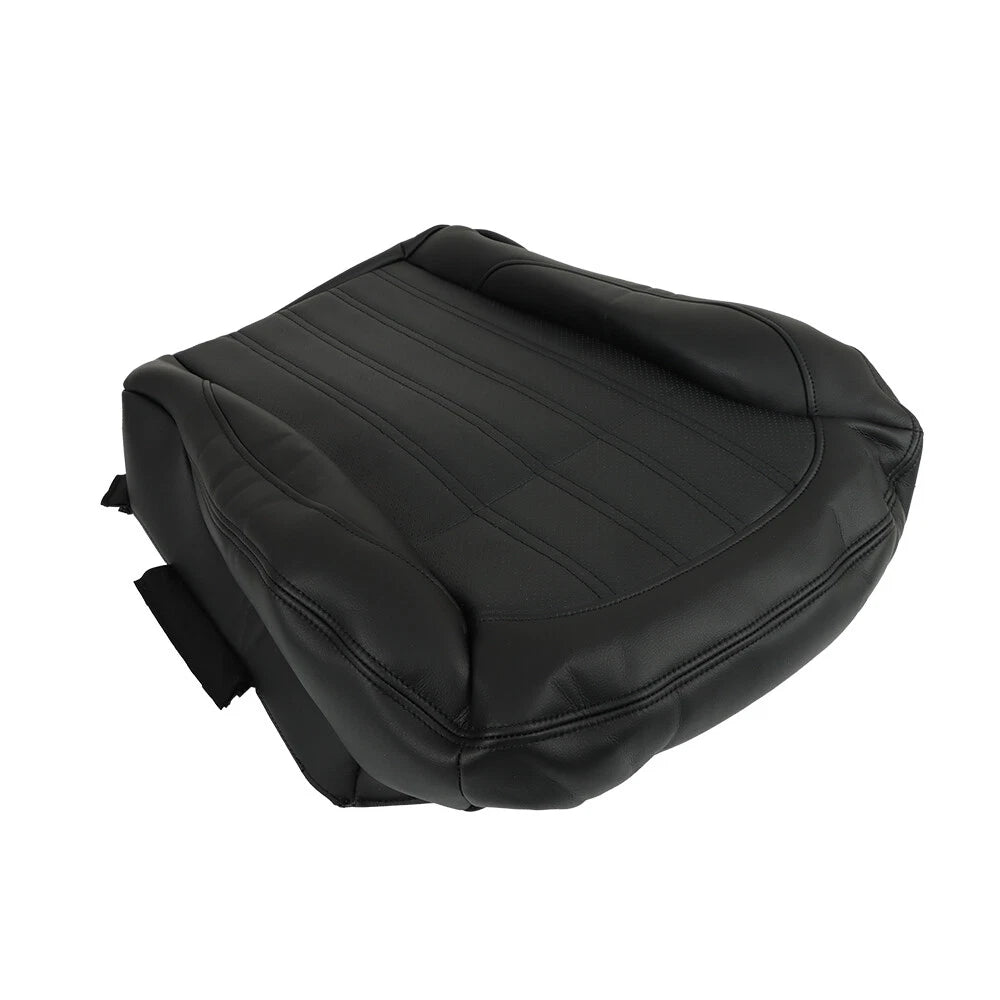Leather Black Driver Bottom Seat Cover for Mercedes Benz GL350 GL450 (2013â2016)