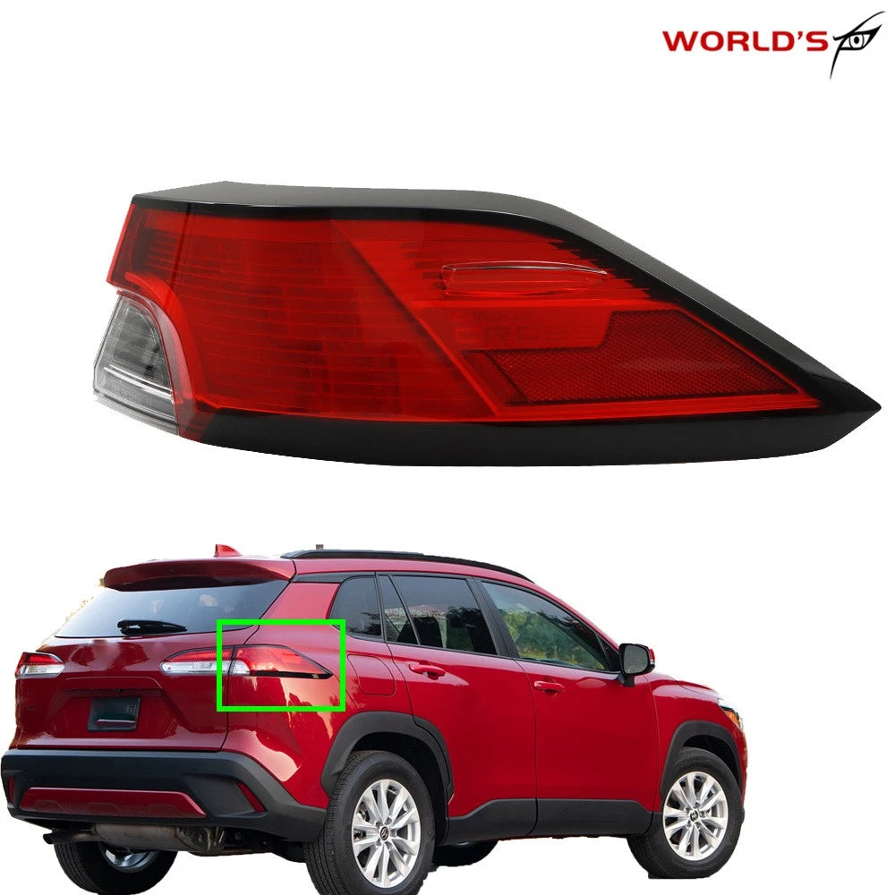 LED Rear Outer Tail Lights for Corolla Cross XLE (2022–2023)