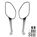 Black Pair Rear View Mirrors for Ducati Monster 797 821 1200 S (2014–2017)