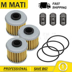 3 Oil Filters w/ O-Ring for Honda TRX450R TRX450ER (2004–2014) 15412-MEN-671