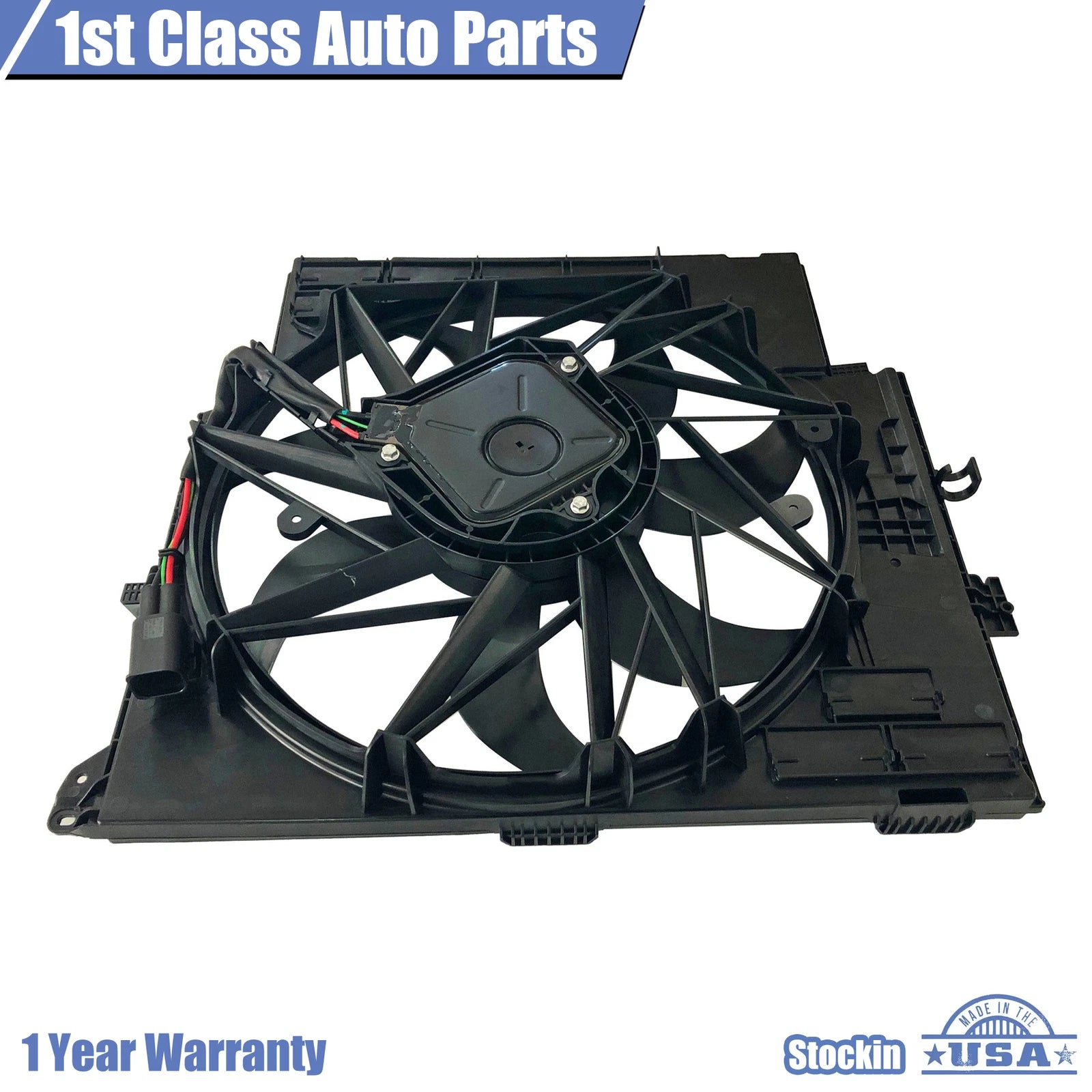 Radiator Cooling Fan Assembly for BMW X3 X4 (2013-2018)