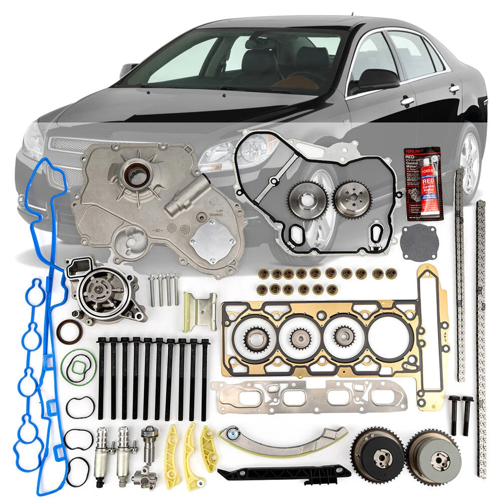 Timing Chain Kit with Oil Pump & Water Pump for Repl# 12621505 12655420 12630084