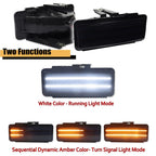 Smoke Switchback LED Front DRL Signal Lamp for Chevy S10 Blazer (1994–1997)