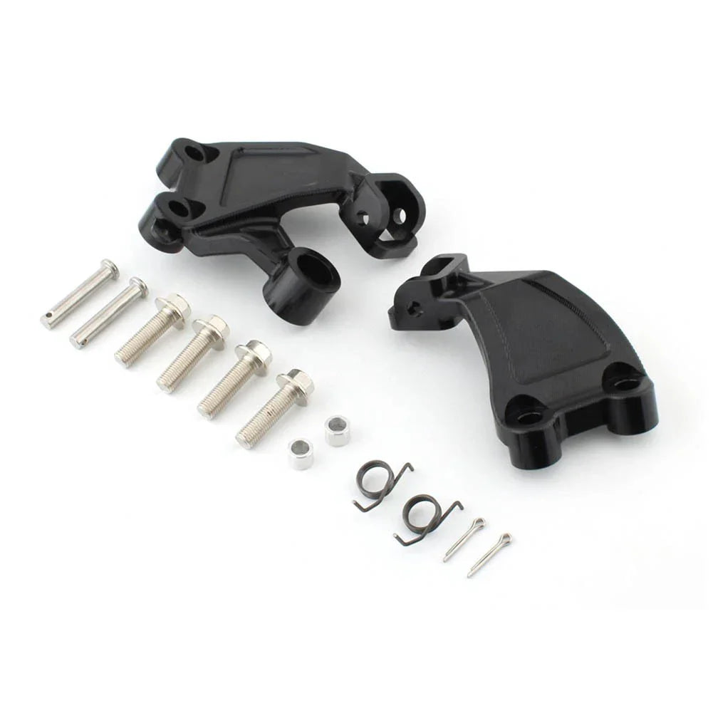 Rider Footrest Pegs Mount Bracket for Yamaha Vmax 1200 (1985-2007)