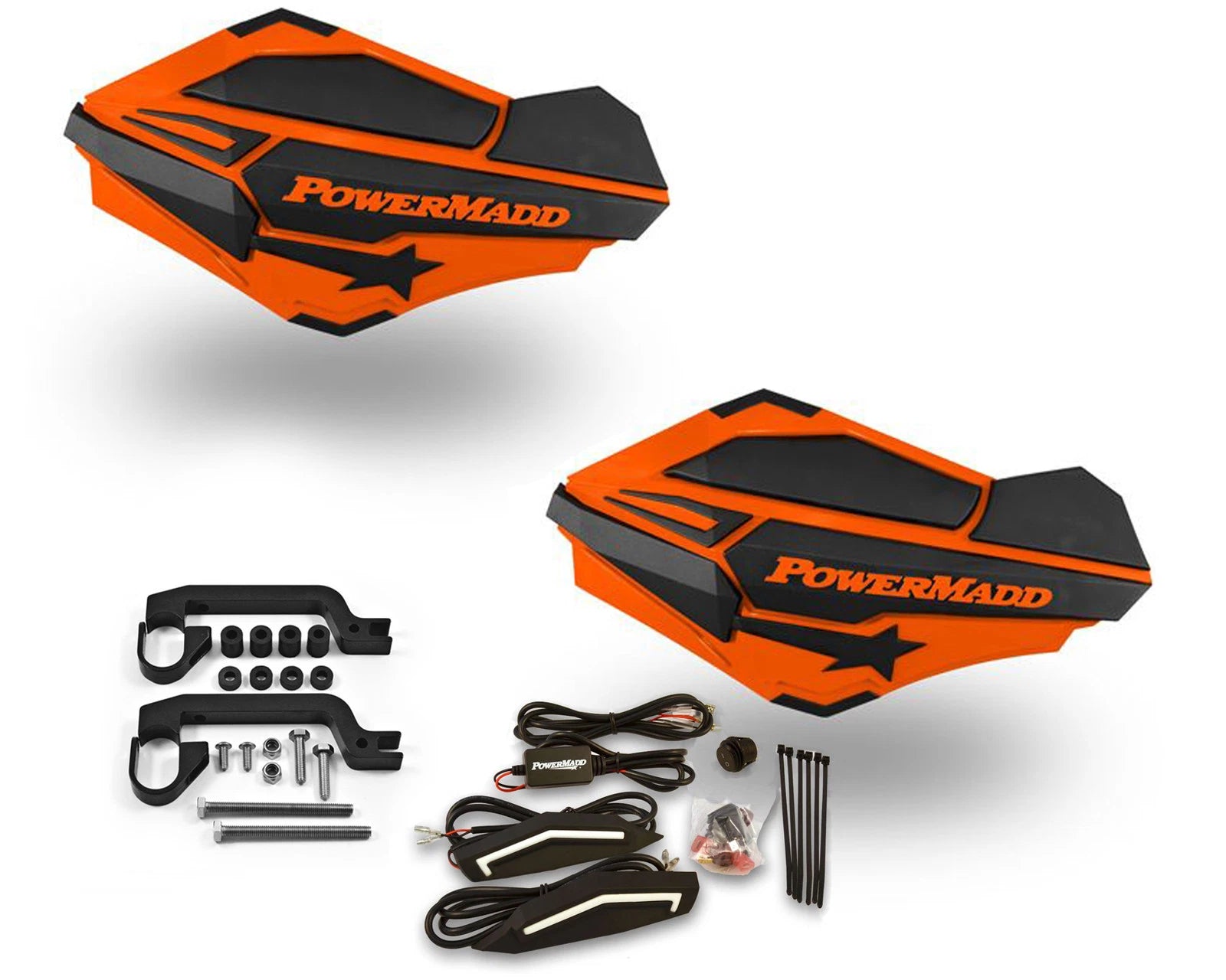 Powermadd Sentinel Hand Guards for LTR450 LTZ400 LTZ250 (2004–2009)