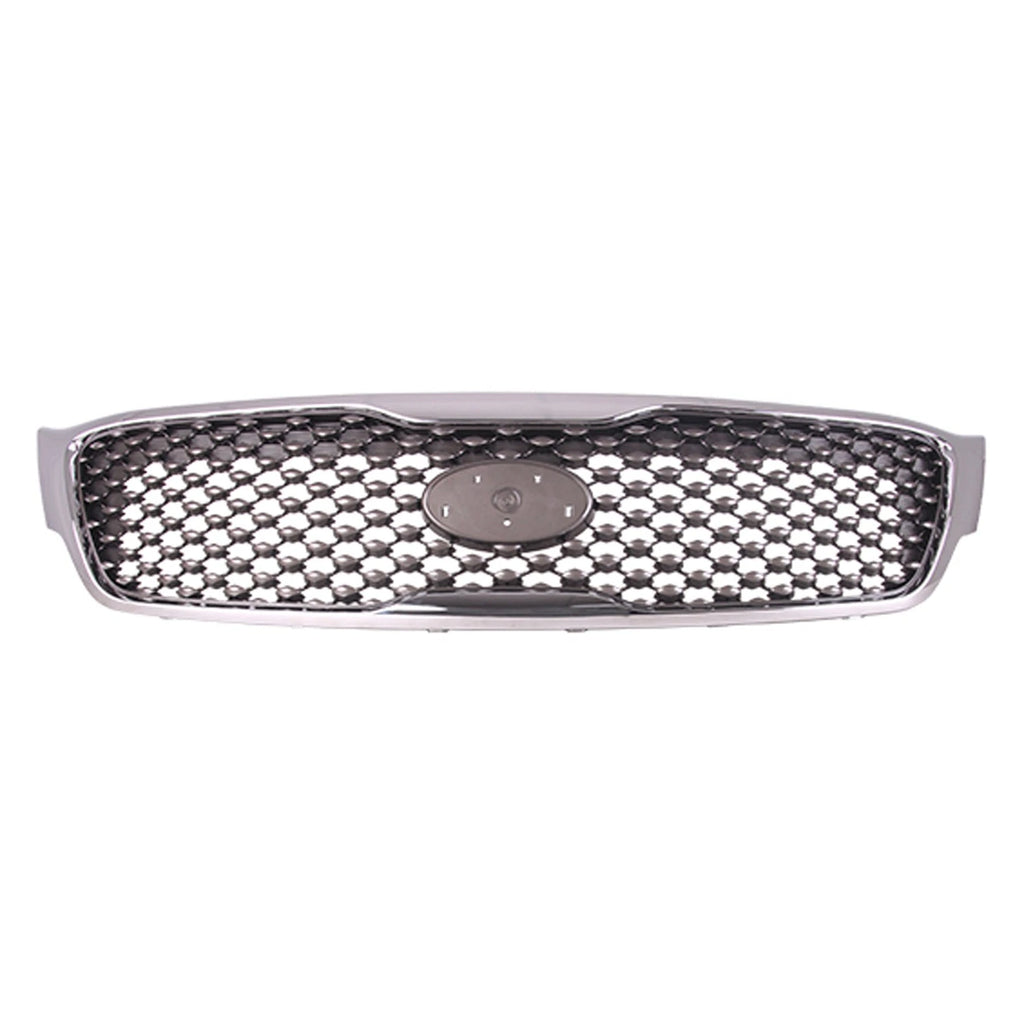 Replacement Black Chrome/Gloss/Painted Plastic Grille For 2016-2018 Kia Sorento