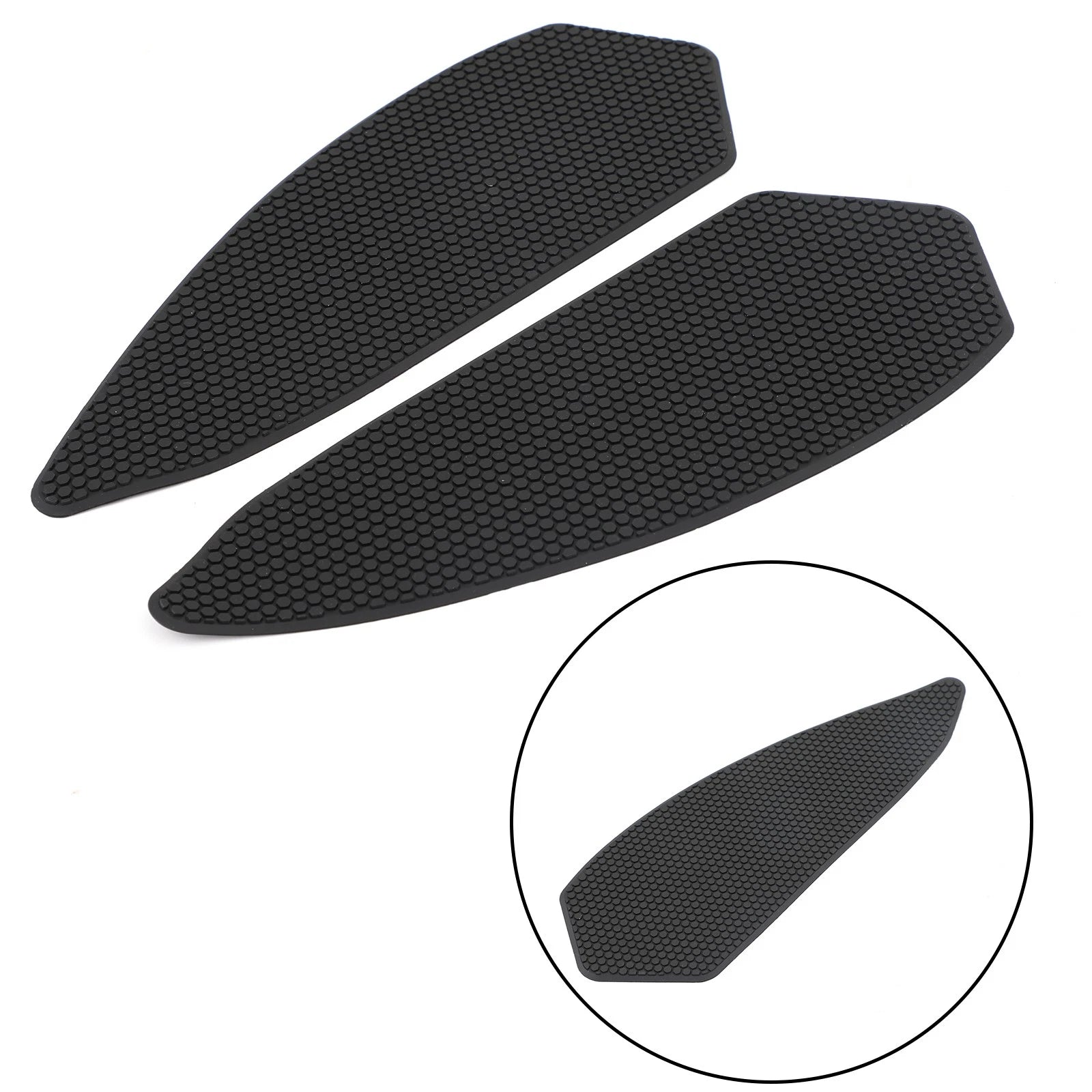 Black Tank Side Pads Traction Grips for BMW S 1000 RR (2020–Present)