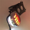 License Bracket & Tail Light for Harley Touring Bobber Chopper (Fits 2014–2023)