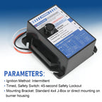 Intermittent Ignition Oil Primary Control for R8184