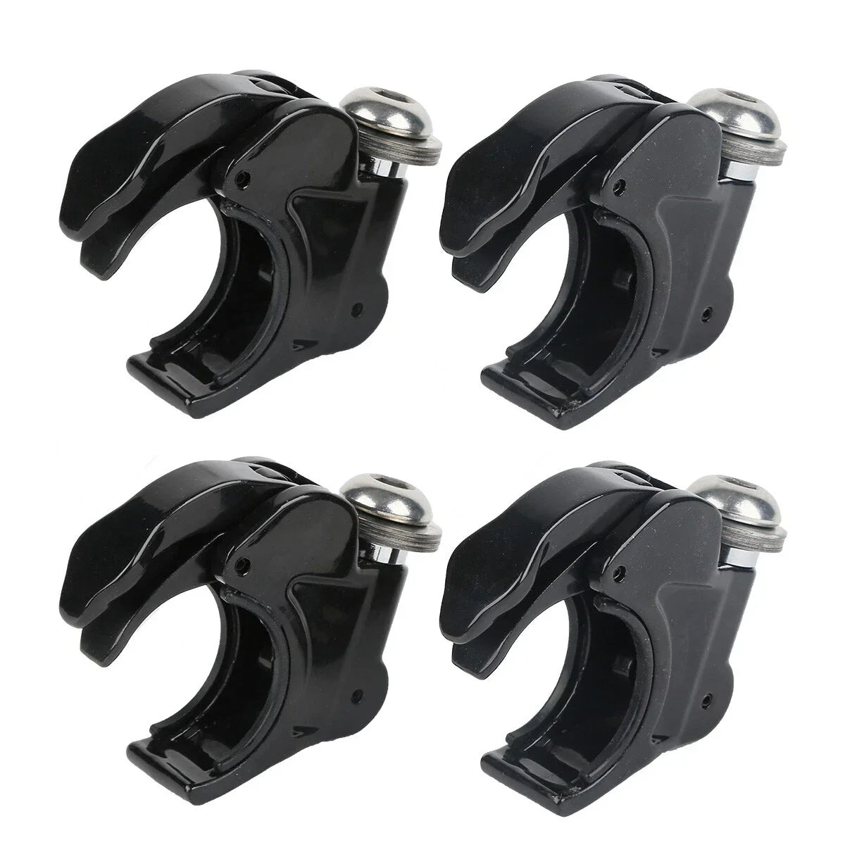 4 x 39mm Black Windshield Windscreen Clamp for Harley Sportster XLH883 1200