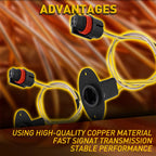 2 License Plate Light Wire Harnesses for Dodge Ram 1500 2500 3500 (1994–2001)