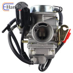 Carburetor 24mm & Air Filter for GY6 150cc ATV Go Kart Scooter (Kazuma, Taotao)