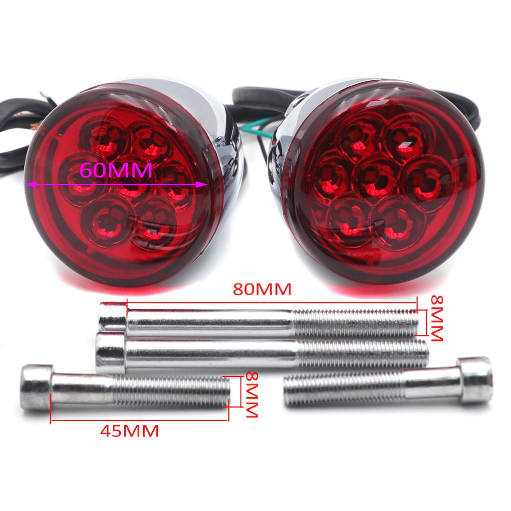 Rear Running Brake Turn Signal Light for Harley XL883 FXD (2004–2023)