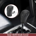 Gear Shift Knob Cover for Mazda CX-5 (2012–2023) Black Faux Leather
