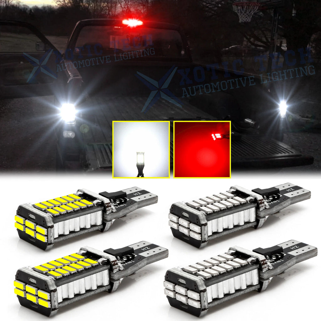 LED Backup Reverse and 3rd Third Brake Light Kit for RAM 1500-3500 (2011-2019)